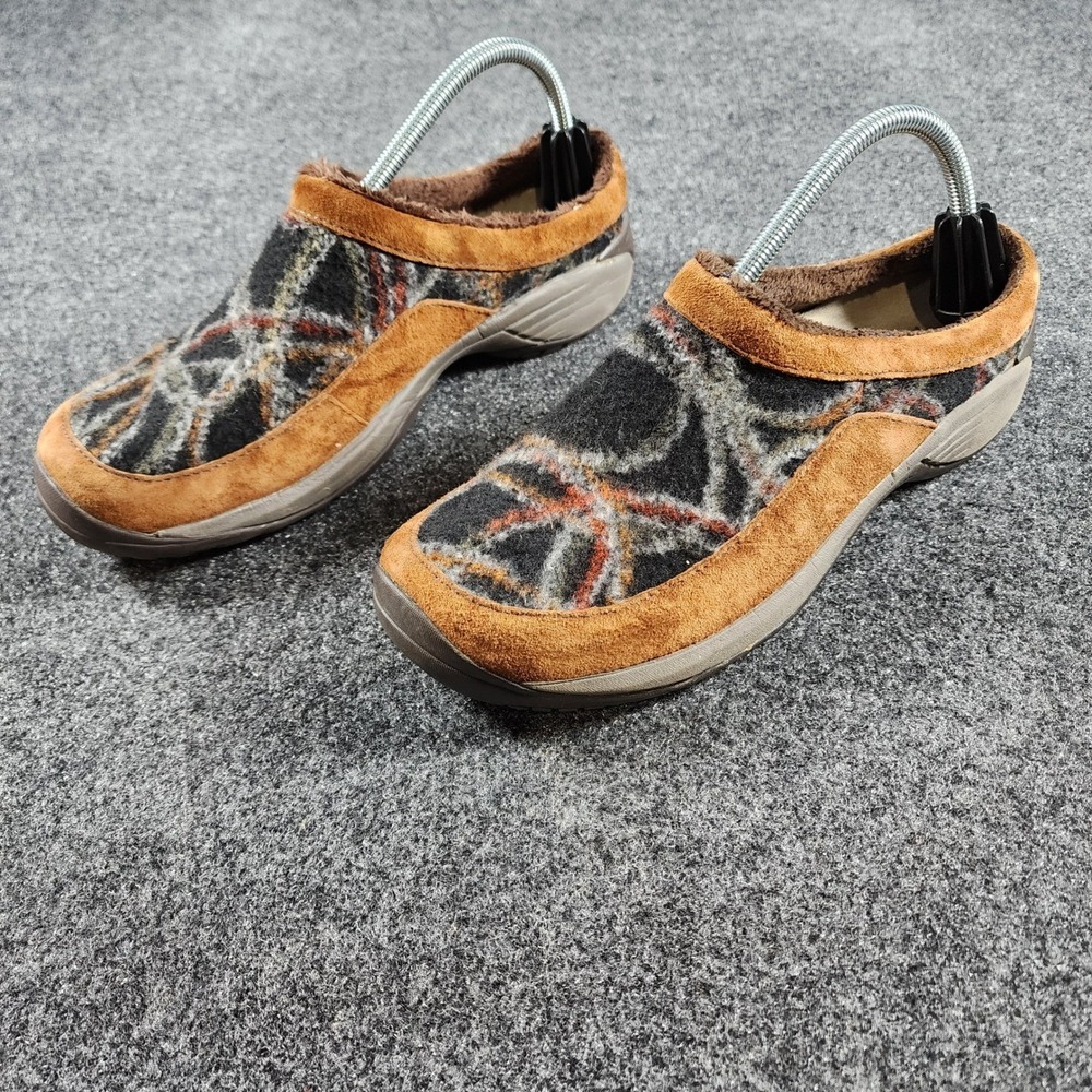 Merrell Oak Encore Mocs Womens 10.5 Brown Suede Felt Slip On Clogs J55926 - Picture 2 of 9